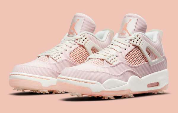 Air Jordan 4 Golf Sail/Apricot Agate CZ2439-101 will be released soon